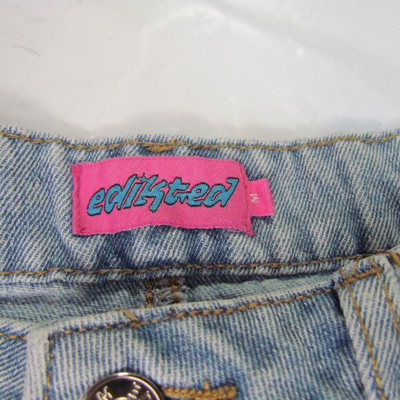 EDIKTED Light Wash Blue Womens Denim Jeans 30''' - Picture 8 of 10